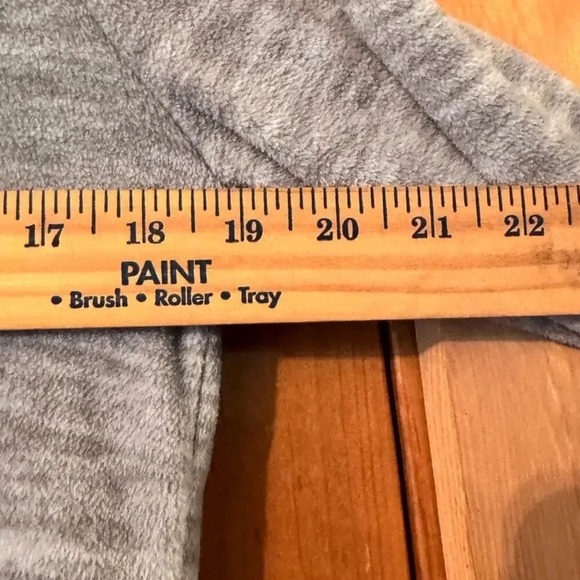 Naketano Cowl Neck Hoodie Velvet Gray Heathered Pullover Drawstring Sweatshirt - Picture 7 of 11